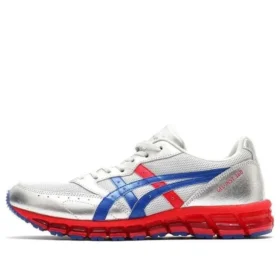 Asics x atmos Gel-Inst 360 Shoes “Metallic Silver Blue Red” Asics x atmos Gel-Inst 360 Shoes “Metallic Silver Blue Red”