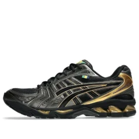Asics x SENNA Gel-Kayano 14 “Black Pure Gold”