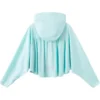 Batwing Sleeves Jacket “Lake Blue”