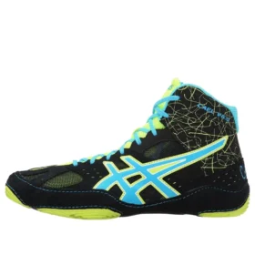 Cael V6.0 Wrestling Shoes “Black Blue Green”