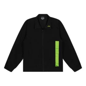 Casual Lapel Track Jacket “Black”