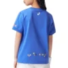 Casual Print T-shirt “Blue”