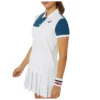 Classic Polo Shirt “White Blue”