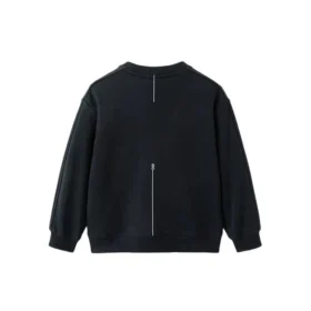 Color Block Sweater “Black Beige”