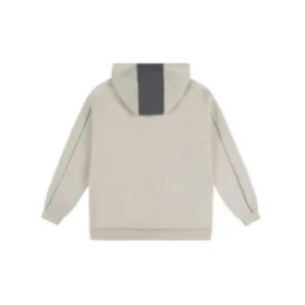 Colorblock Sherpa Hoodie “Beige”