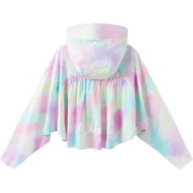 Colorful Batwing Sleeves Jacket “Multi-Color”