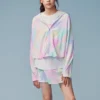 Colorful Batwing Sleeves Jacket “Multi-Color”