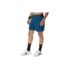 Court Color Block Shorts “Light Indigo”