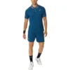 Court Color Block Shorts “Light Indigo”