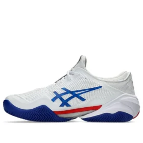 Court FF 3 Novak Clay “Paris White Asics Blue”