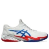 Court FF 3 Novak Clay “Paris White Asics Blue”
