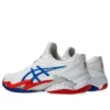 Court FF 3 Novak Clay “Paris White Asics Blue”