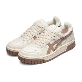 Court MZ Retro Casual Skateboarding Shoes Unisex White Brown