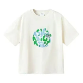 Earth Theme Logo T-Shirt “White”