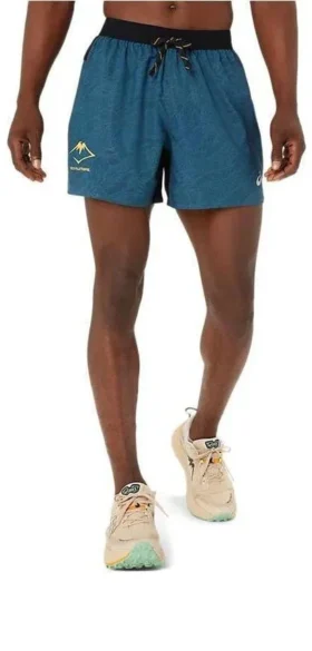 Fujitrail All Over Print 5In Shorts “Blue”