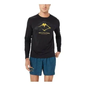 Fujitrail Logo Long Sleeve T-shirt “Black Yellow”
