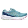 Gel-Kayano 30 Wide “Gris Blue Lime Green”