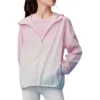 Hooded Jacket “Pink White”
