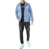 Lite Show Running Jacket “Denim Blue”
