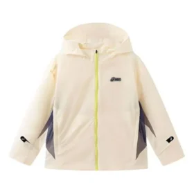 Logo Jacket “Beige Black Yellow”