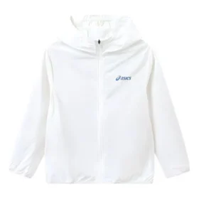 Logo Jacket “White Blue”