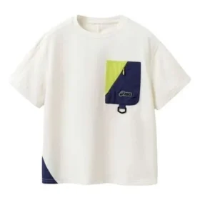 Logo Patched Pocket T-Shirt “White”