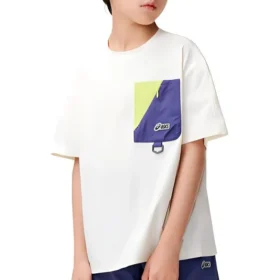 Logo Patched Pocket T-Shirt “White”