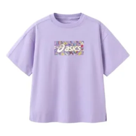 Logo Print T-shirt “Purple”