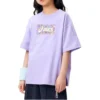 Logo Print T-shirt “Purple”