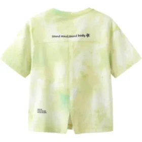 Logo T-Shirt “Green Yellow White”