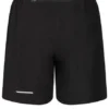 Logo with Back Zip Pocket Shorts “Black”