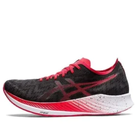 Magic Speed Running Shoes “Black Electric Red”