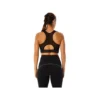 Mesh Panel Training Bra “Black”