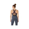 Mesh Panel Training Bra “Carrier Grey”