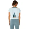 Nagino Flex Short Sleeves Top “Blue”