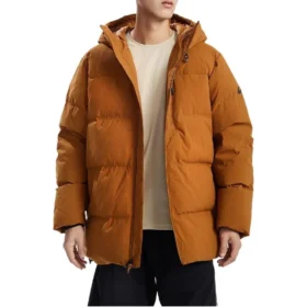 Padded Heavy Down Jacket “Brown”