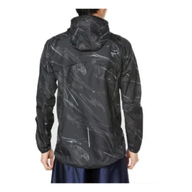 Running Wear Graphic Woven Jacket “Black”
