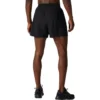 Silver 5 Inch Shorts “Performance Black”
