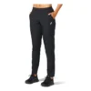 Silver Woven Pants “Black”