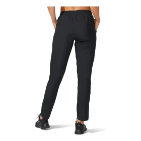 Silver Woven Pants “Black”
