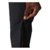 Silver Woven Pants “Black”