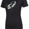 Spiral Graphic Short Sleeve T-Shirt Asia Sizing “Performance Black”