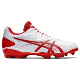 Star Shine III Baseball Point Spike Shoes “White Red”