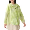 Tie Dye Jacket “Yellow White”