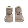 Unisex Court Trail-Hi High-top Sneakers Gray