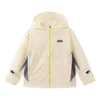Warm Hooded Jacket “Cream White”