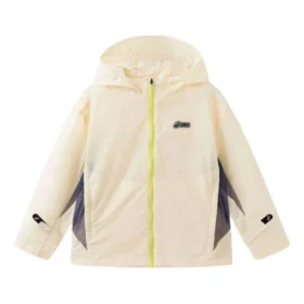 Warm Hooded Jacket “Cream White”